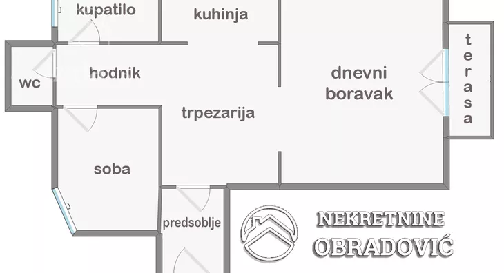 Dvosoban stan | 4zida