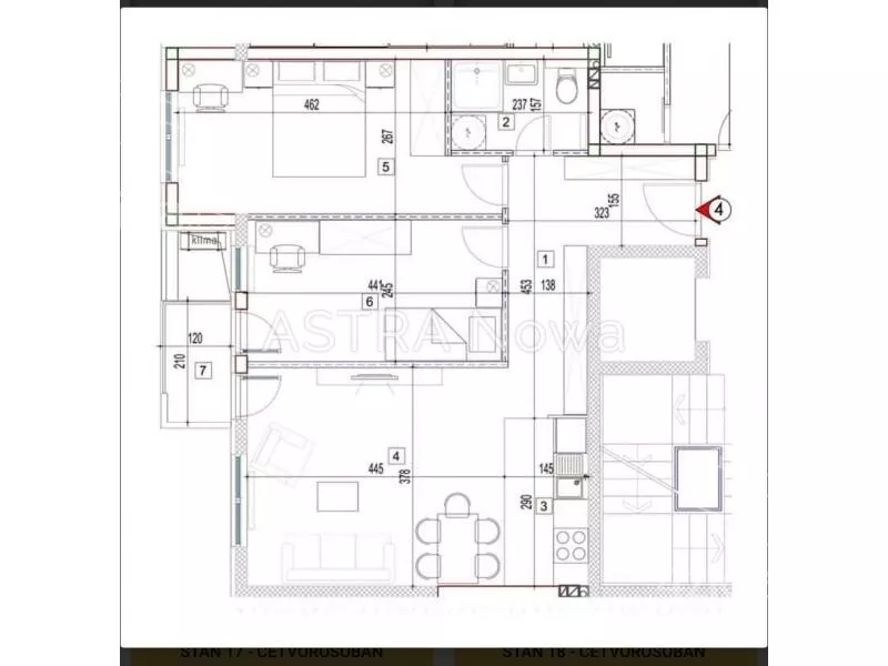 Trosoban stan | 4zida