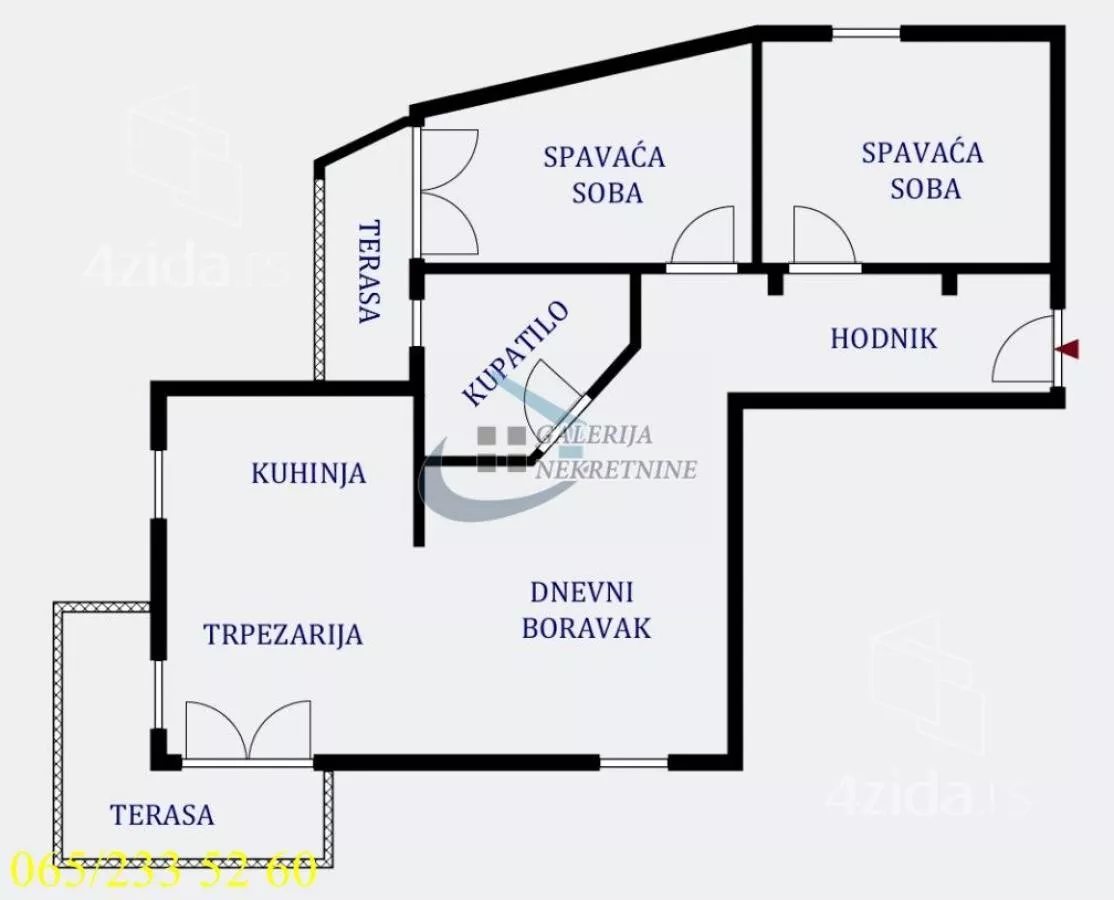 Dvoiposoban stan | 4zida