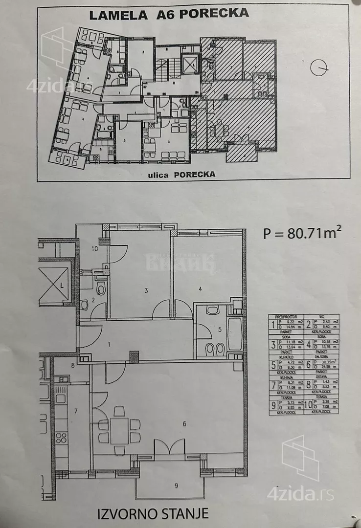 Trosoban stan | 4zida