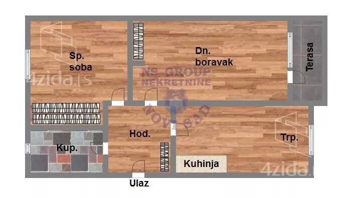 Dvosoban stan | 4zida