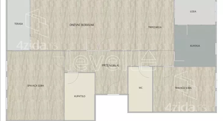 Trosoban stan | 4zida