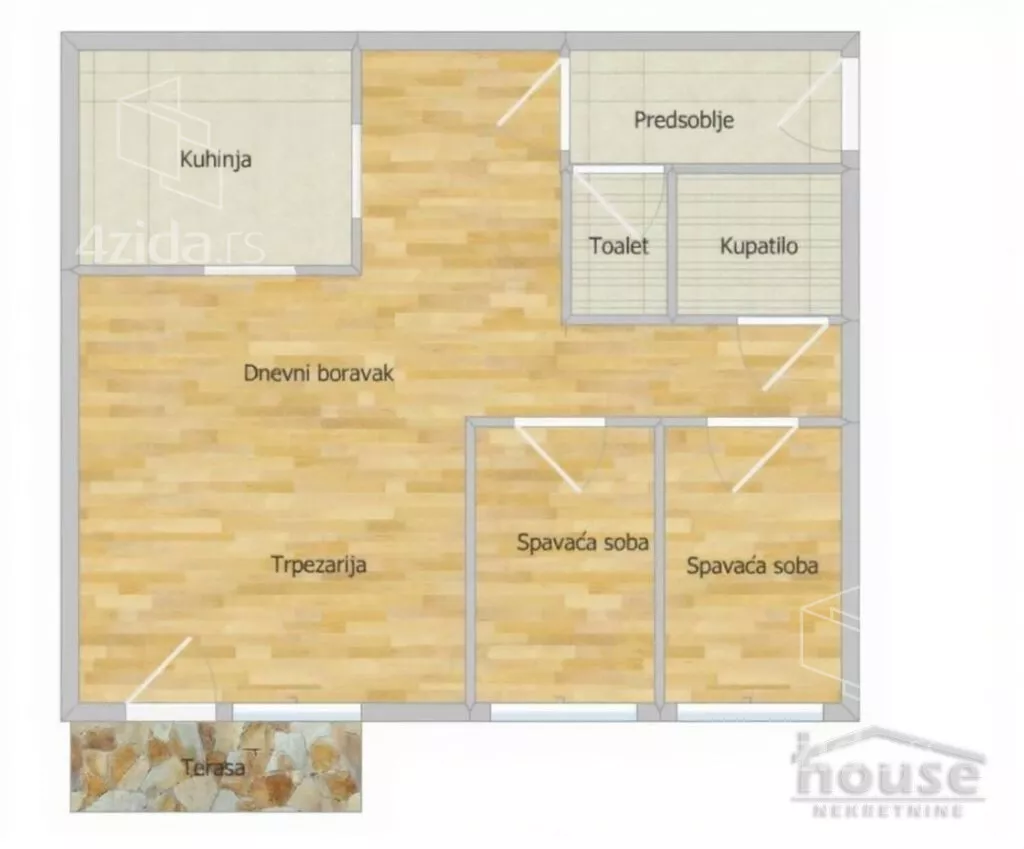 Dvoiposoban stan | 4zida