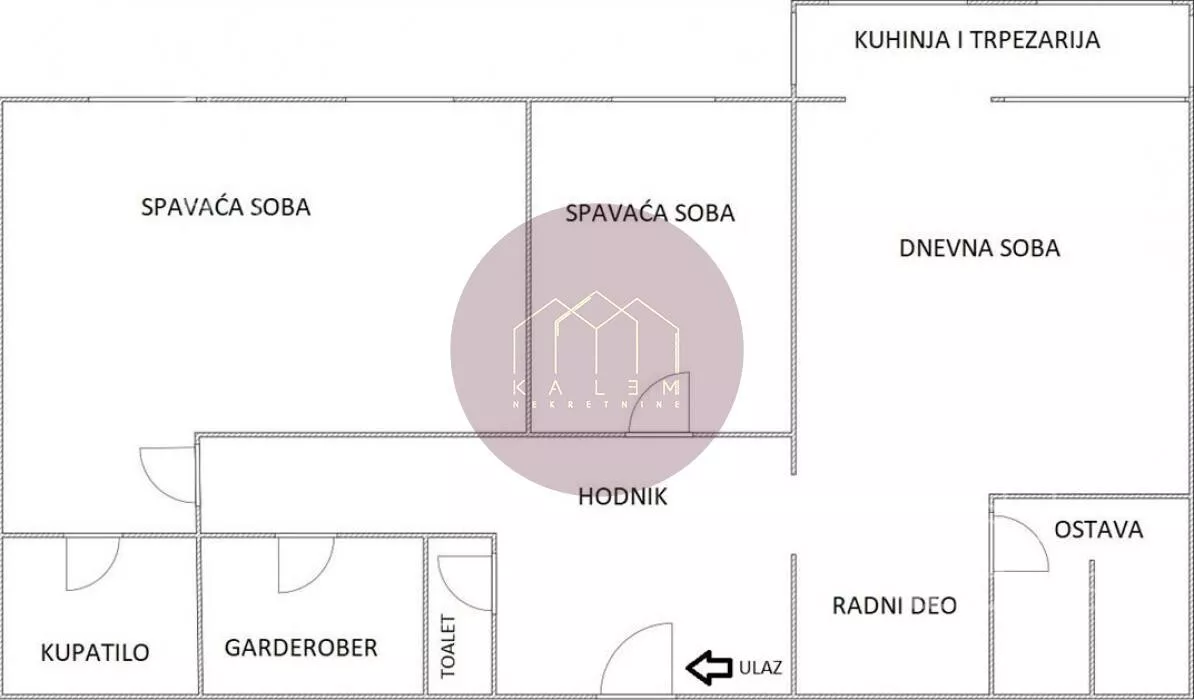 Trosoban stan | 4zida
