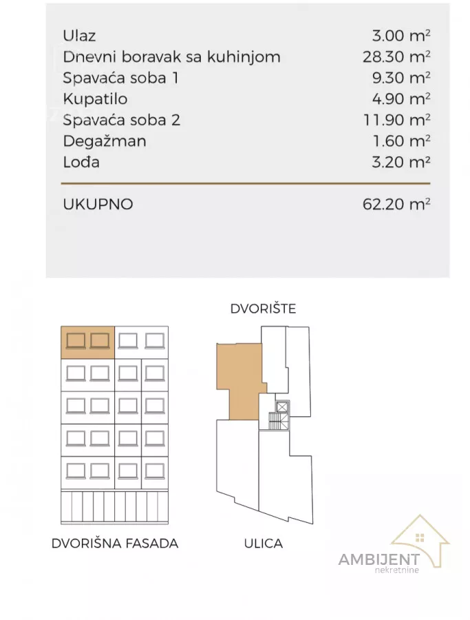Dvoiposoban stan | 4zida