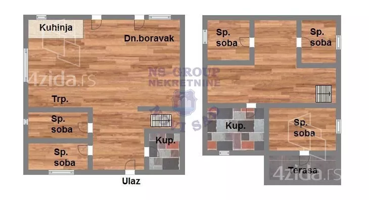 2-etažna kuća | 4zida