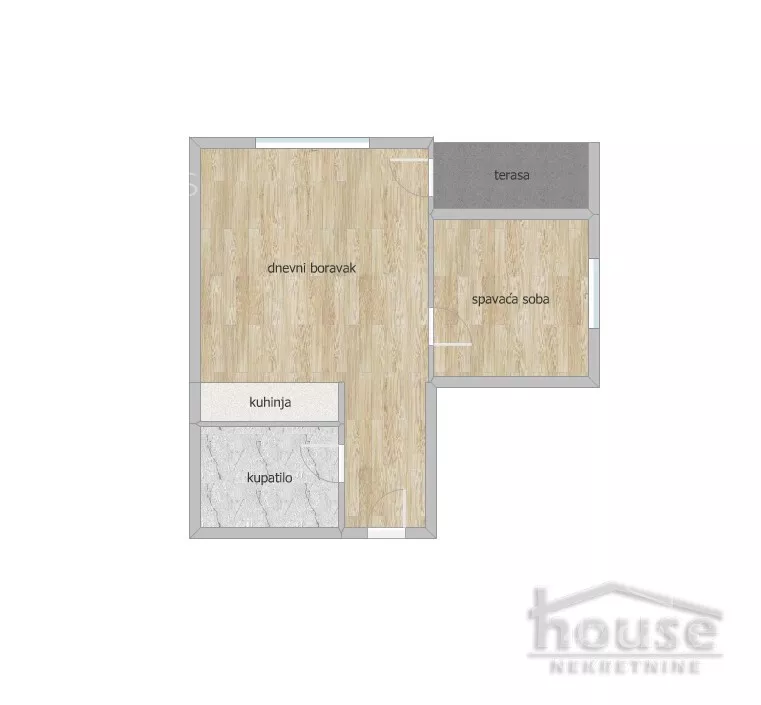 Jednoiposoban stan | 4zida