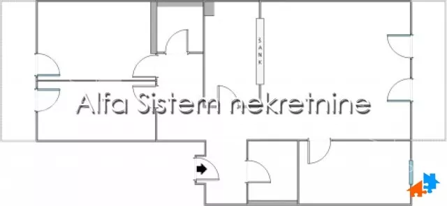 Troiposoban stan | 4zida