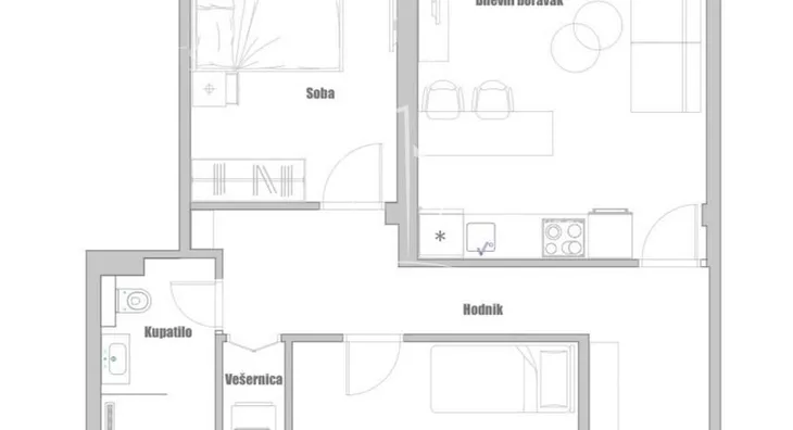 Dvoiposoban stan | 4zida