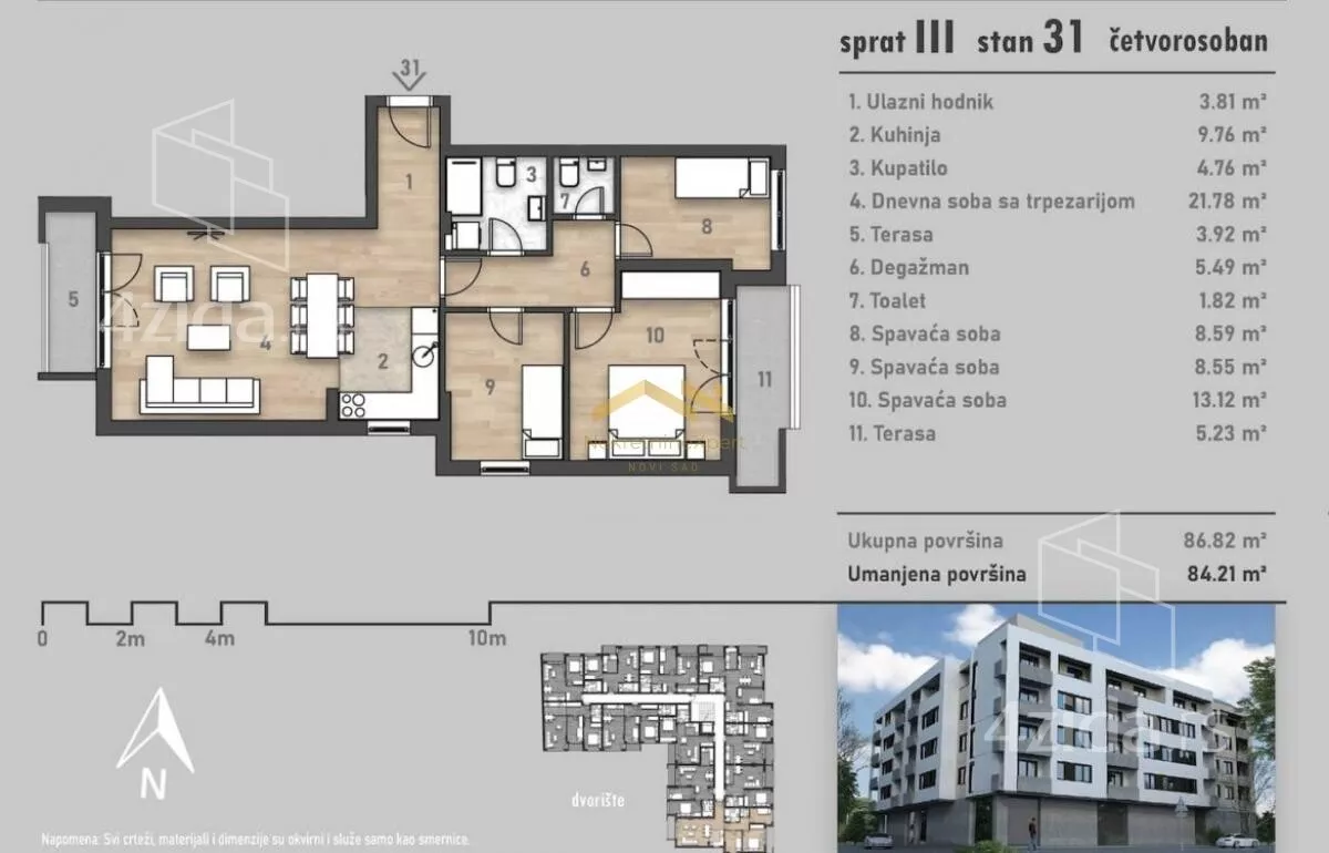 Četvorosoban stan | 4zida