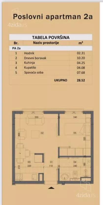 Šestosoban stan | 4zida