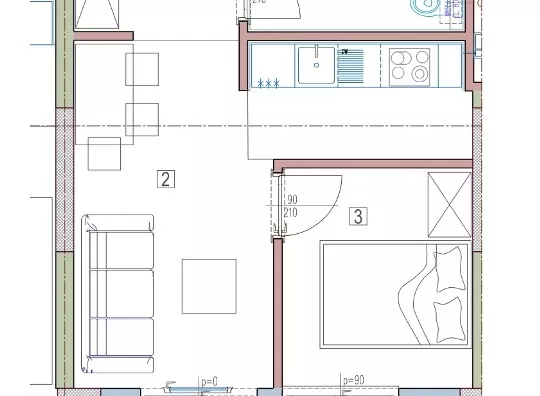 Dvosoban stan | 4zida