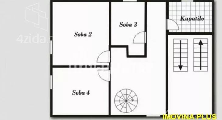 Četvoroiposoban stan | 4zida
