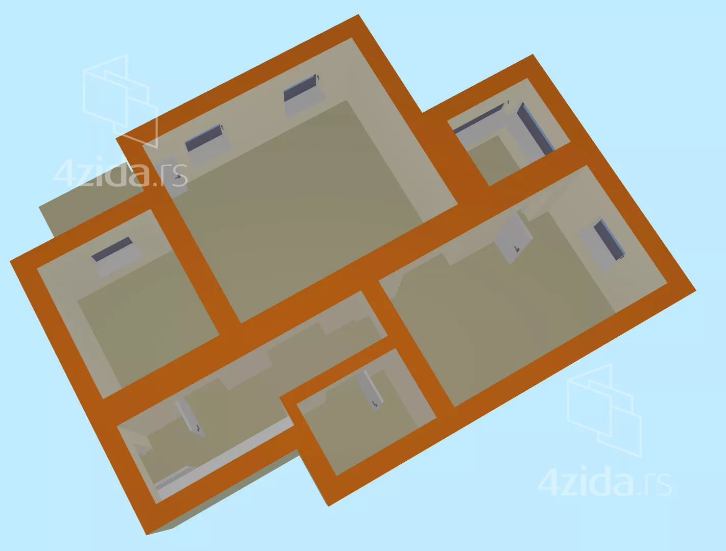 Dvosoban stan | 4zida