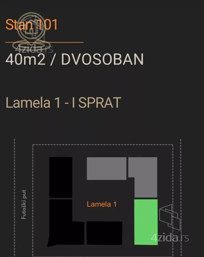 Dvosoban stan | 4zida