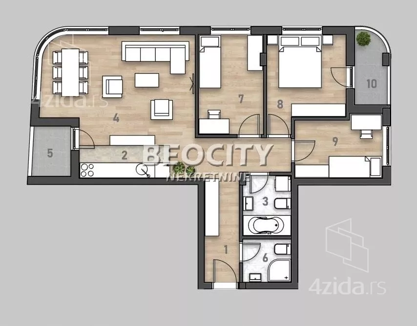 Četvorosoban stan | 4zida