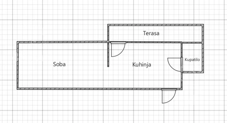 Jednosoban stan | 4zida