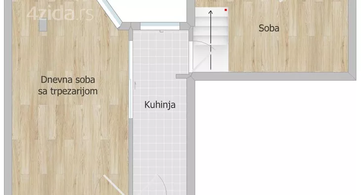 Jednoiposoban stan | 4zida