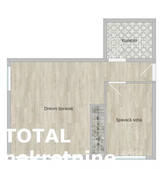 Jednoiposoban stan | 4zida