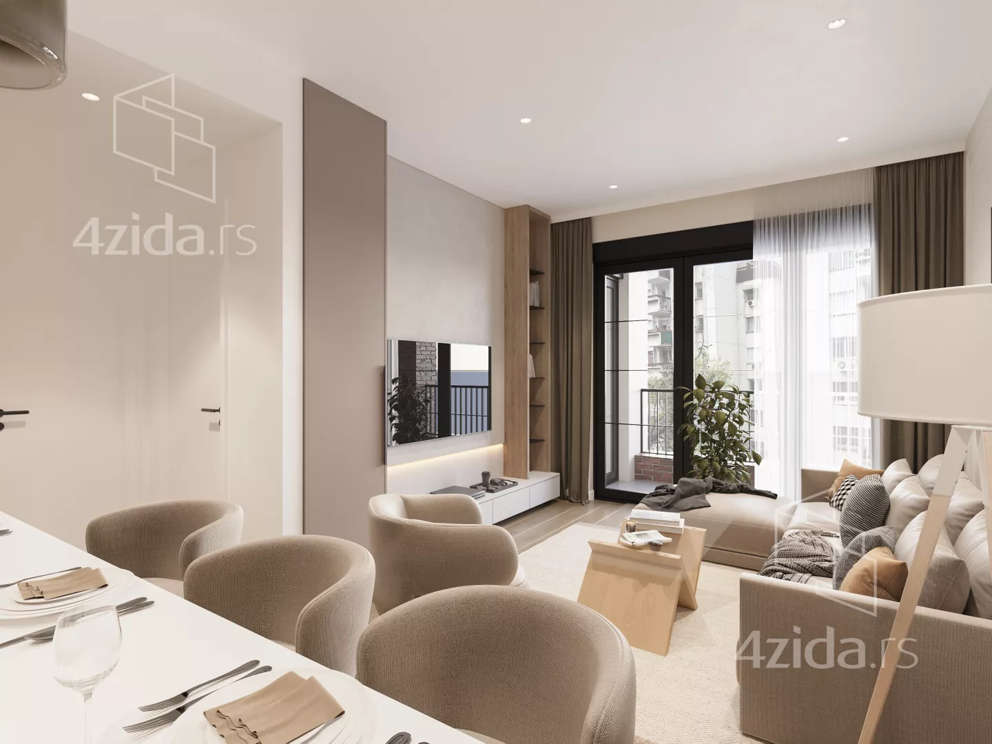 Dvosoban stan | 4zida