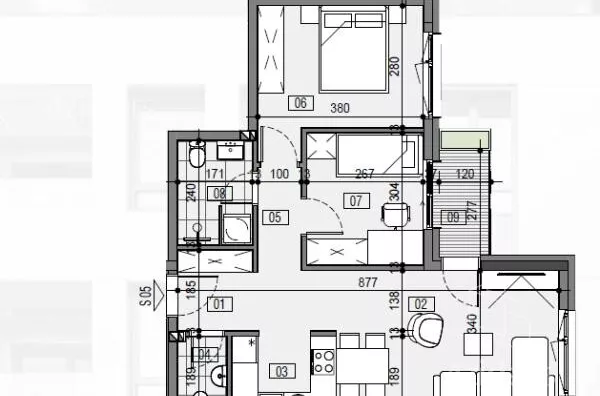 Trosoban stan | 4zida