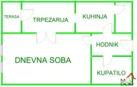 Jednosoban stan | 4zida