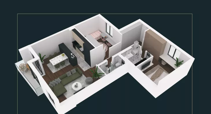 Trosoban stan | 4zida