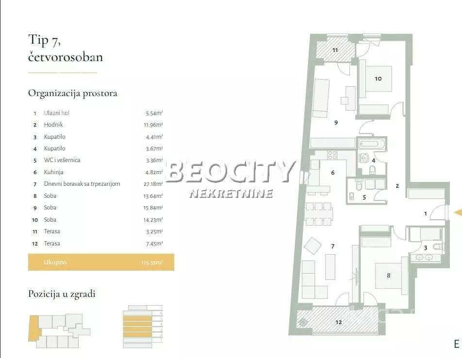 Četvorosoban stan | 4zida