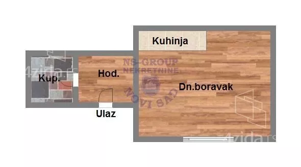 Garsonjera | 4zida