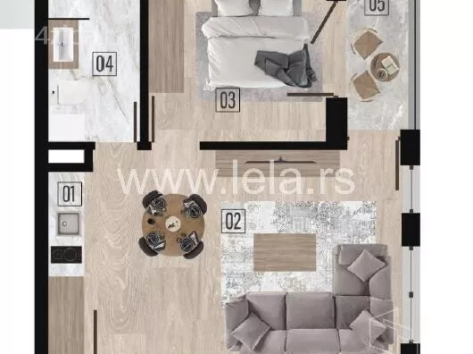 Jednoiposoban stan | 4zida