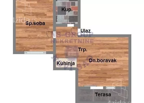 Dvosoban stan | 4zida