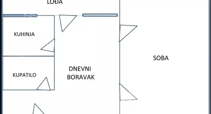 Jednosoban stan | 4zida