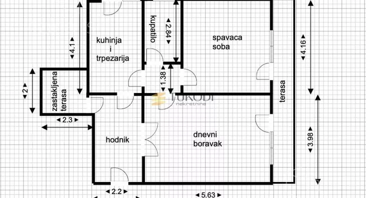Dvosoban stan | 4zida