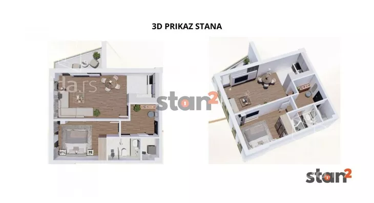 Jednoiposoban stan | 4zida