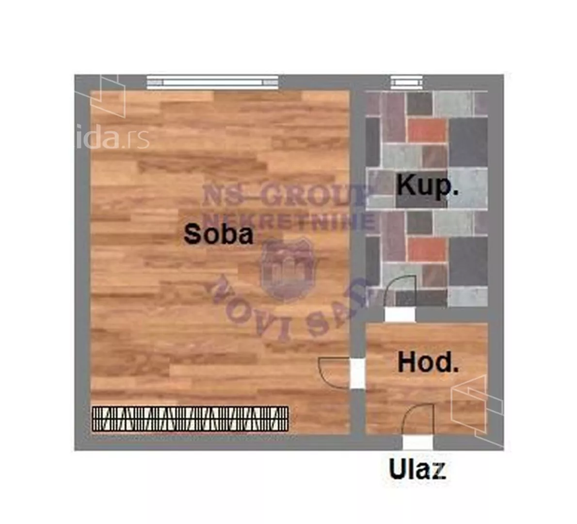 Garsonjera | 4zida
