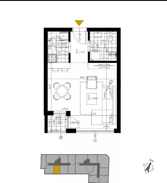 Jednosoban stan | 4zida