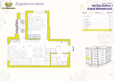 Sonje Marinković 49 | 4zida.rs