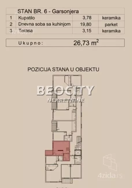 Garsonjera | 4zida