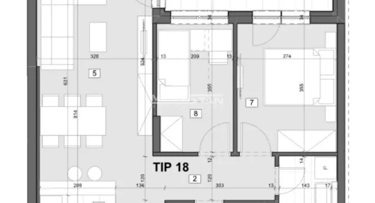 Trosoban stan | 4zida