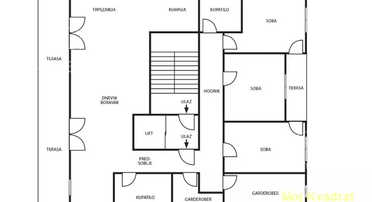 Petosoban stan | 4zida