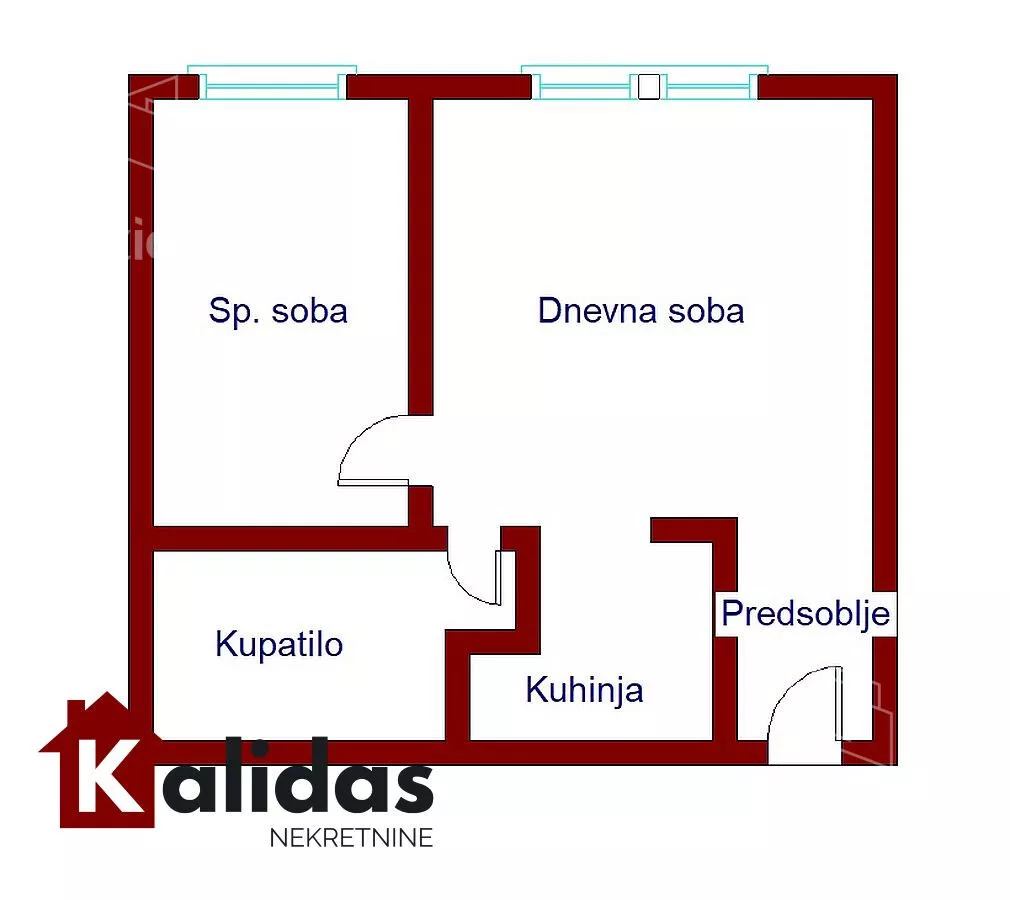 Jednoiposoban stan | 4zida