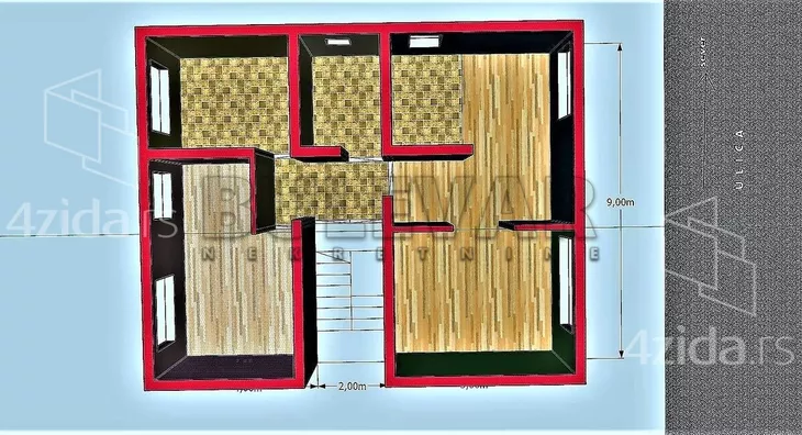 Trosoban stan | 4zida