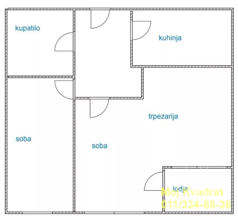 Dvosoban stan | 4zida