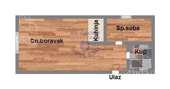 Jednoiposoban stan | 4zida