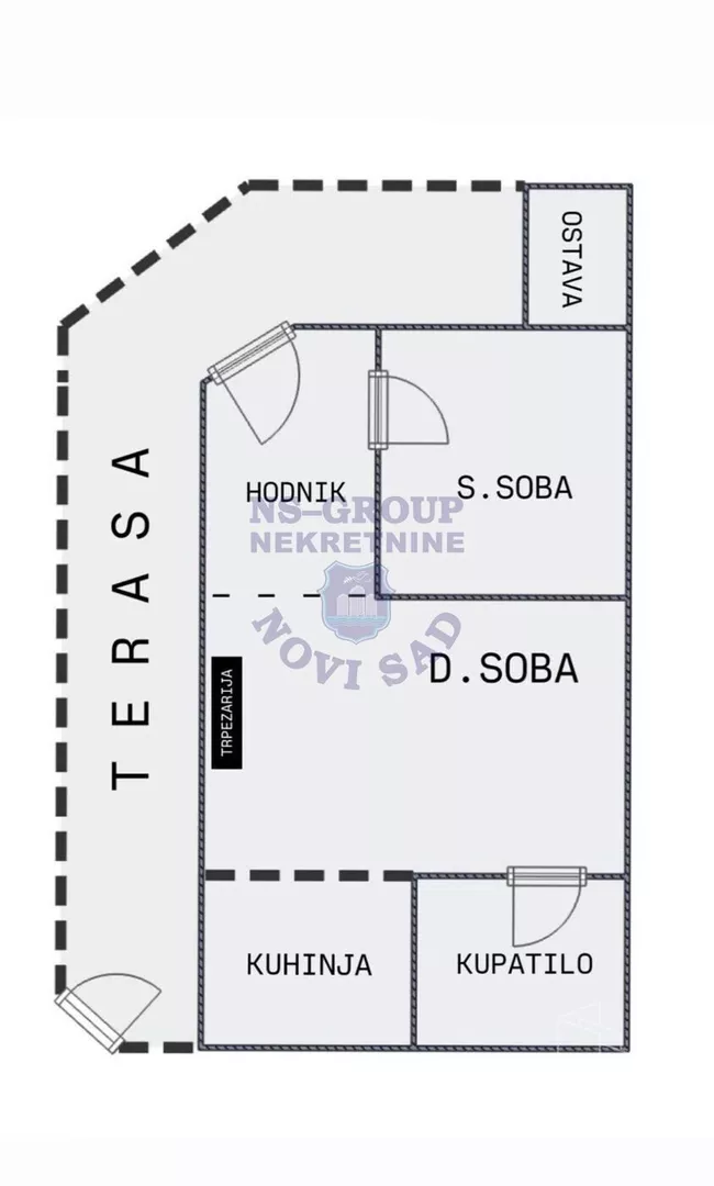 Jednoiposoban stan | 4zida