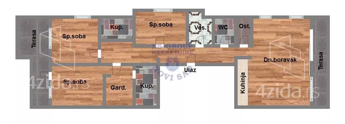 Četvorosoban stan | 4zida