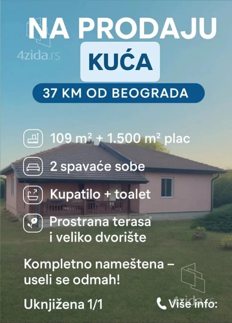 1-etažna kuća | 4zida