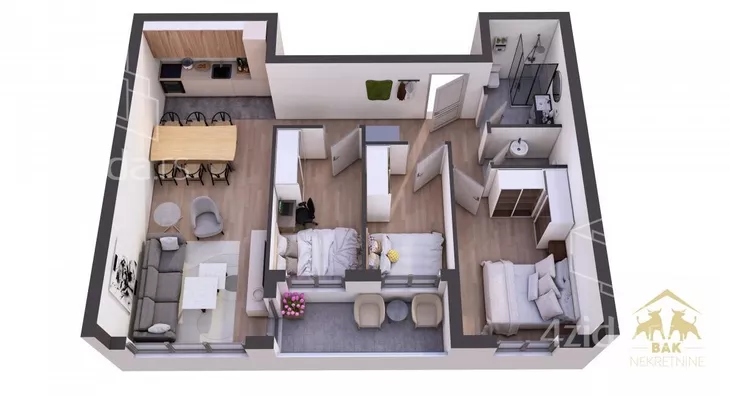 Četvorosoban stan | 4zida