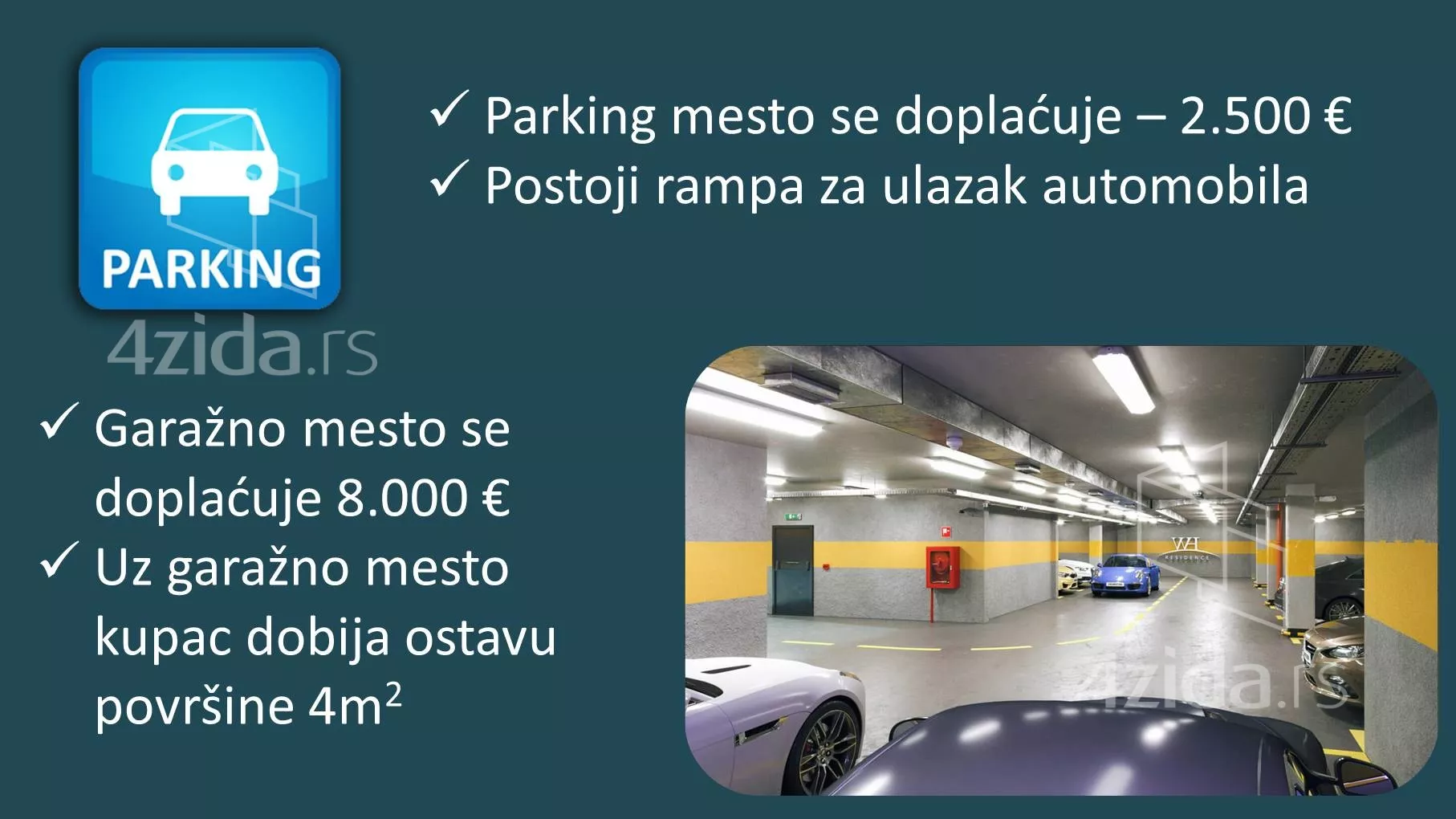 Jednosoban stan | 4zida