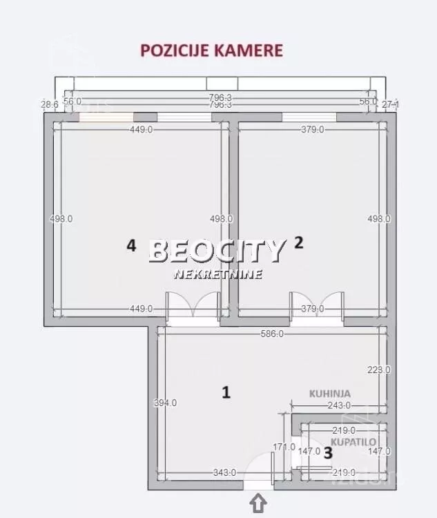 Trosoban stan | 4zida